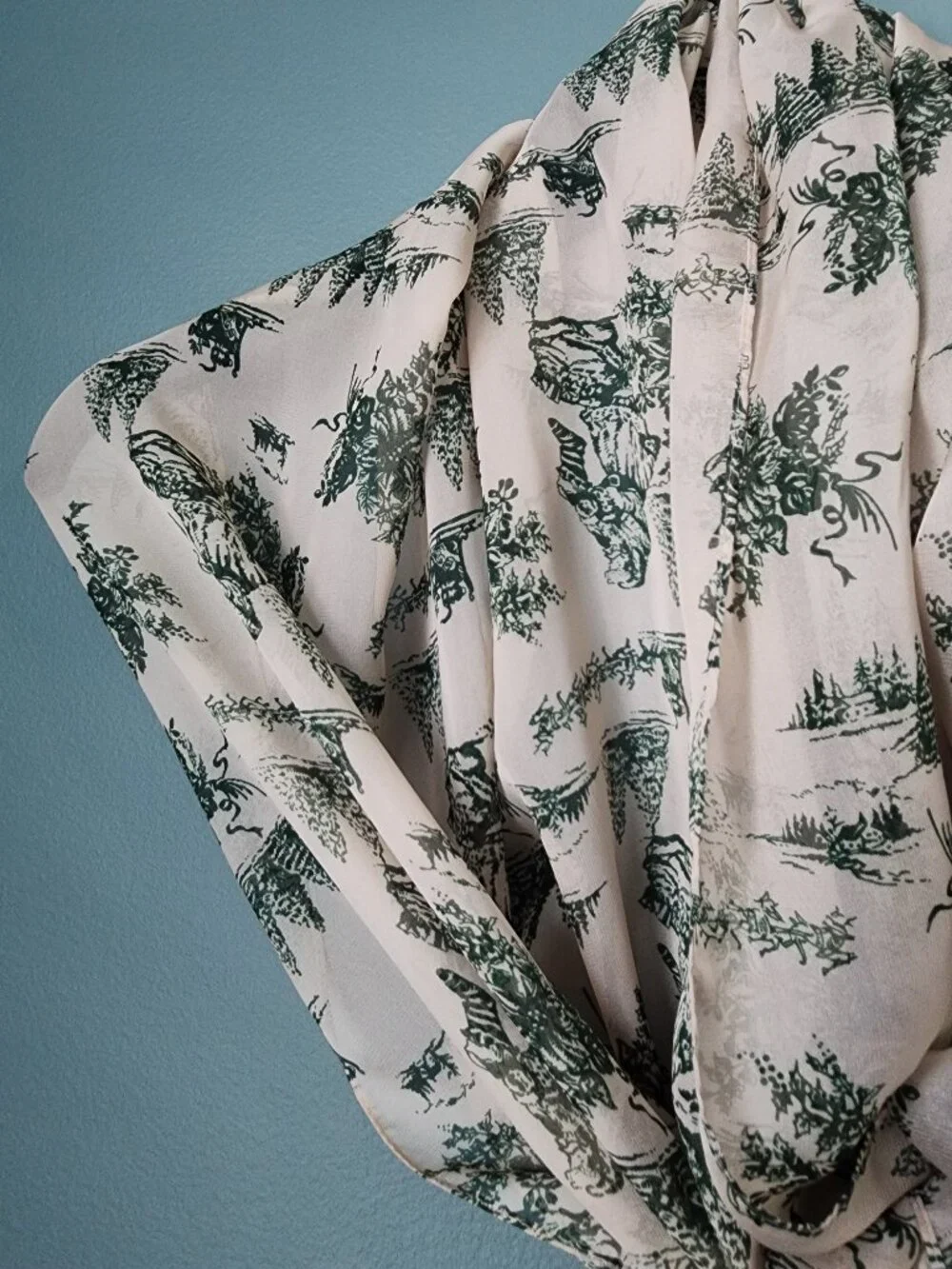 2/$15 Cejon Lightweight Christmas Scarf - Small Size - Picture 3 of 7